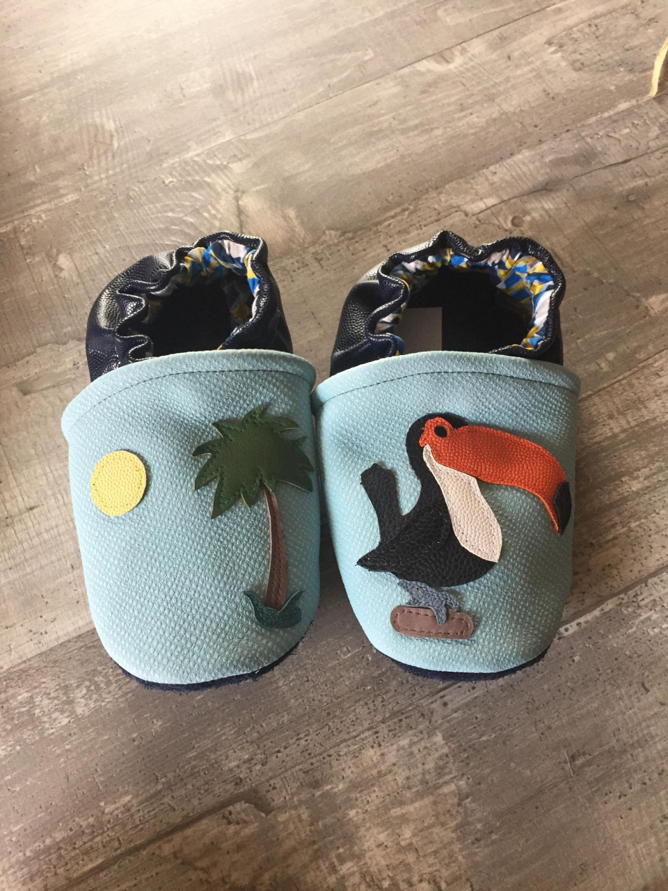 Chaussons bébé Collection Toucans