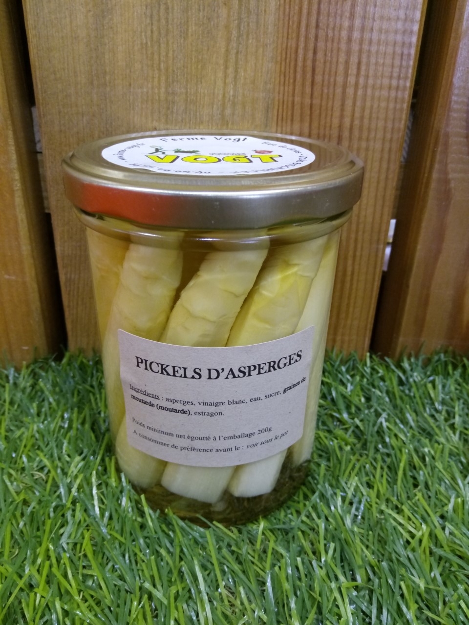 Pickels d'asperges - 1 u - Earl Ferme Vogt 