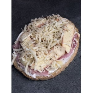 Bruschetta jambon munster