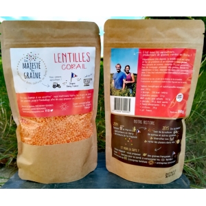 Lentilles corail du berry - 350 g