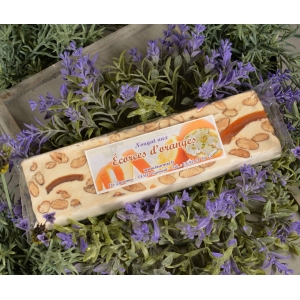 Nougat aux écorces d'oranges confites