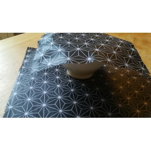 Bee-wrap film alimentaire black & white