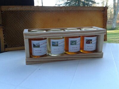 C1 - coffret assortiment miels et cuisine -