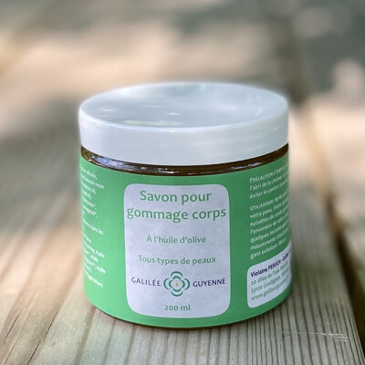 Savon pour gommage corps