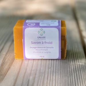 Savon orange cannelle