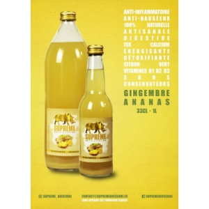 Supreme gingembre/ananas/citron