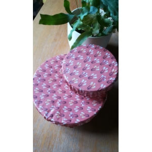 Charlottes de plat, lot de 2 'ginkos'