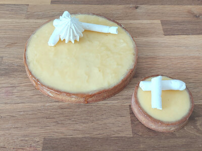 Tarte au citron non meringuée