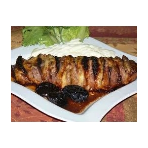 Rôti de porc aux pruneaux