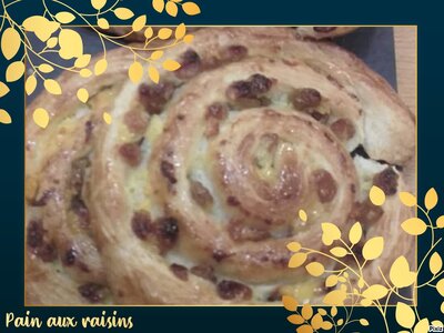 Pain aux raisins