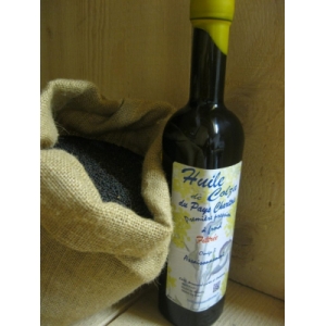 Huile de moutarde 250ml - 250 ml - Huilerie Brossard 