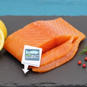 Saumon fumé issu de bio irlande tranché