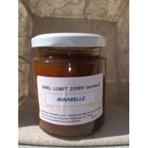 Confiture mirabelle