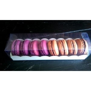 Macarons mix 'chocolat/fruits rouges'