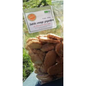 Sable orange/gingembre