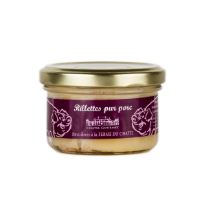 Rillettes pur porc 90g