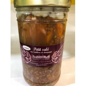 Petit sale aux lentillons de champag