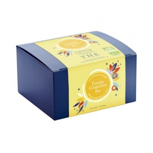 Infusion tendre gingembre bio - boite de 20 sachets