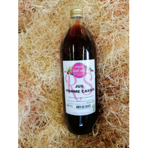 Jus de pomme cassis