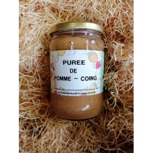 Purée de pomme coing