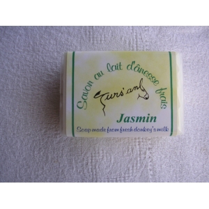 Savon lait d'ânesse et  jasmin