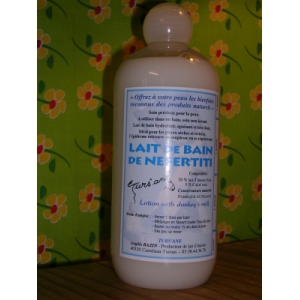 Lait de bain de néfertiti au lait d'ânesse