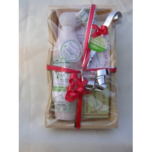 Coffret-cadeau à l'eglantine au lait d'ânesse