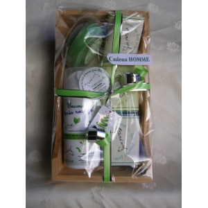 Coffret-cadeau homme au lait d'ânesse