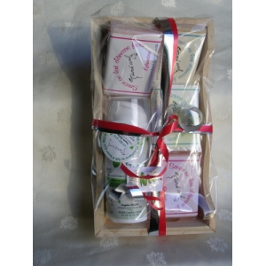 Coffret cadeau douceur des mains au lait d'ânesse