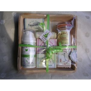 Cadeau tout en douceur au lait d'ânesse