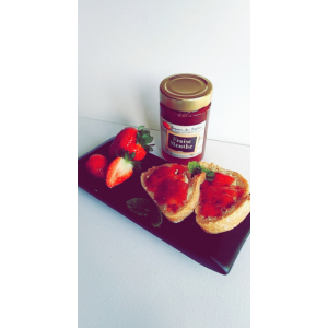 Confiture fraises-menthe