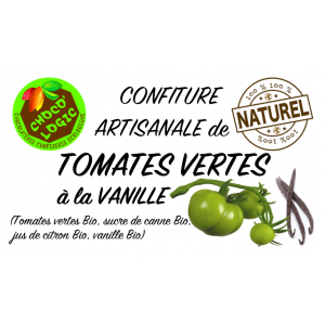Confiture tomates vertes à la vanille