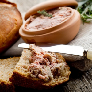 Pâté de canard 180gr aux châtaignes en conserve-