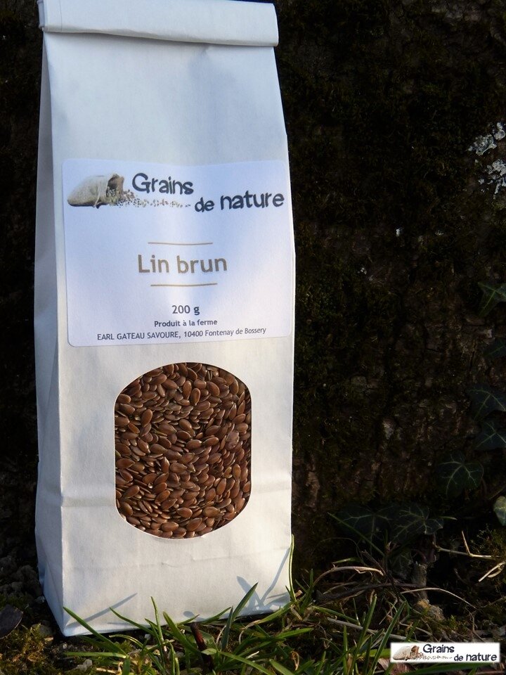 Graines De Lin Brun - Sachet De 200 G, Marque Ziółko, Pour Une Alimentation Saine Au Quotidien