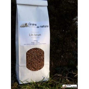 Lin brun 200g