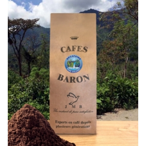 Café décaféiné sans solvant moulu