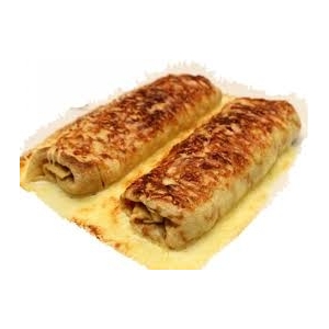 Crêpe de poisson et fruits de mer