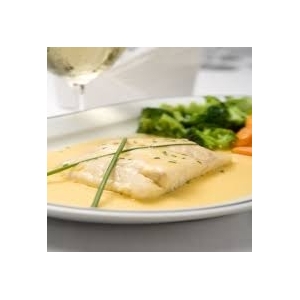 Filet de poisson en sauce selon arrivage