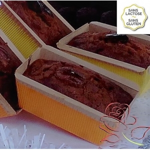 Carrot'cake a la noix de pecan 1 part ou 1 grand 'sans gluten-sans lactose'