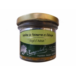 Suprême de potimarron à la châtaigne