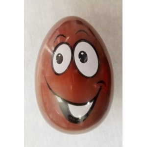 Oeuf garni décoré (décor aléatoire)