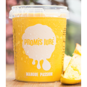Sorbet plein fruit mangue passion