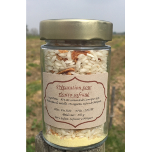 Préparation pour risotto au safran