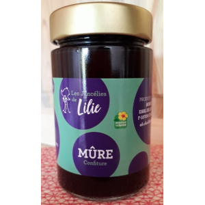 Confiture de mûre en pot de 250 g