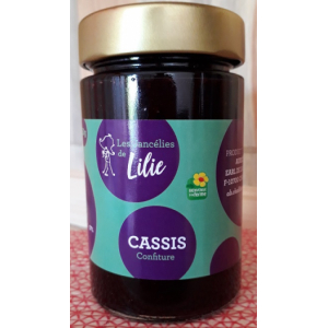 Confiture de cassis en pot de 250 g