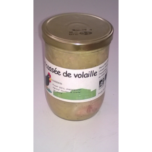 Fricassée de volaille bio 800g