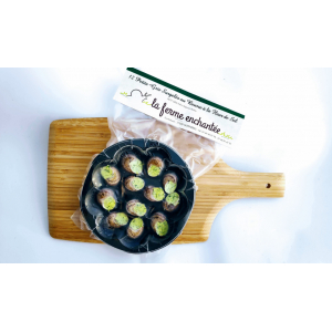 Assiette de 12 escargots