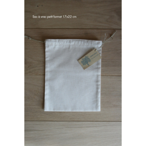 Sac à vrac en coton bio - petit