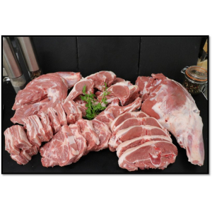 Caissette 1/2 agneau de lait