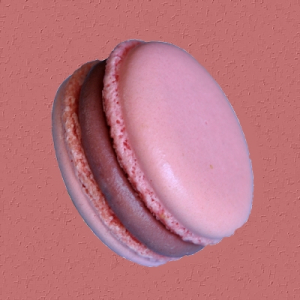 Macaron fraise